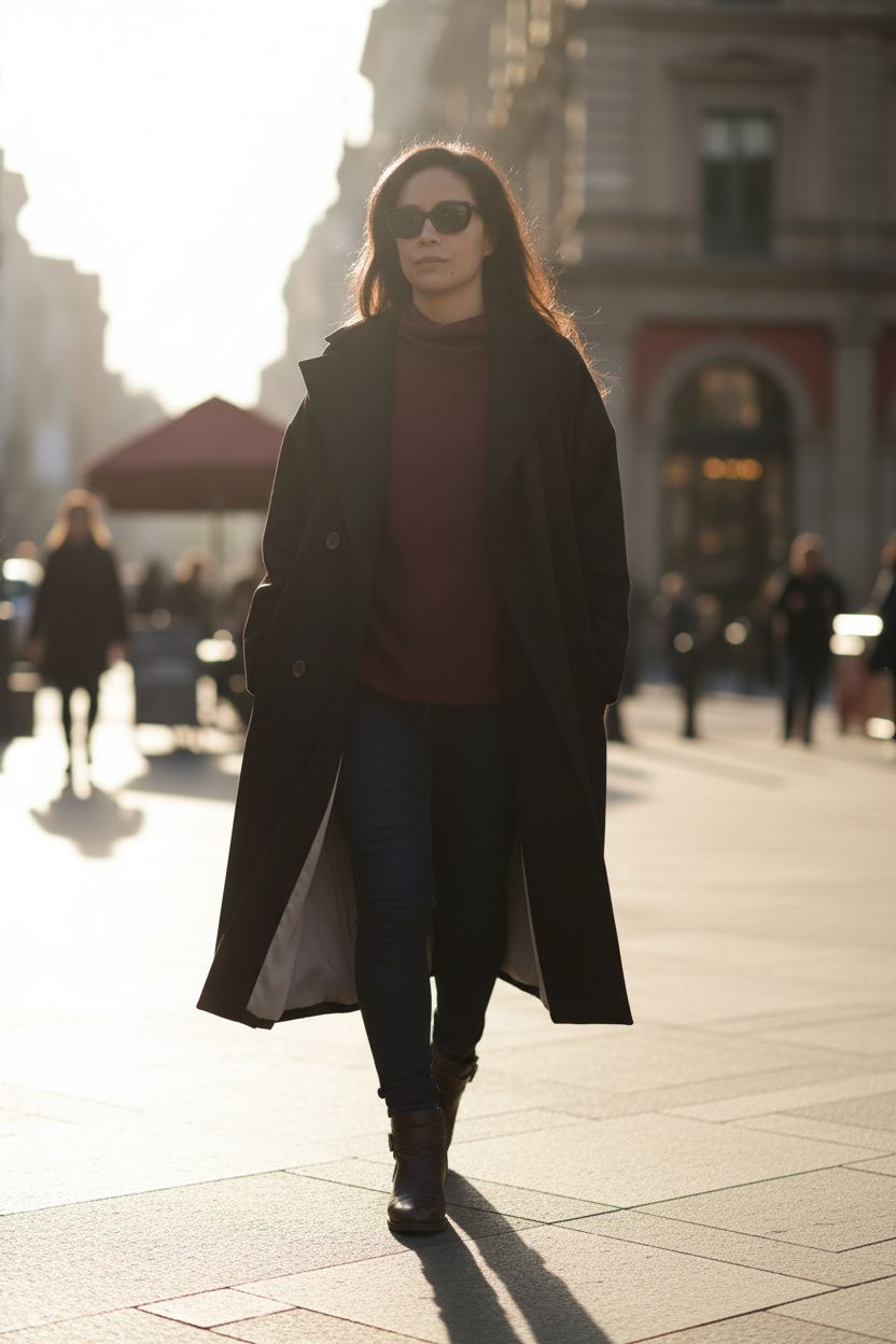 Sewing pattern Oversize coat Graine - 6