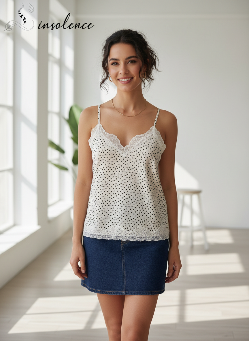 Sewing pattern Top Caraco in satin