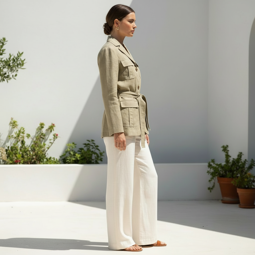 A4 Safari Jacket sewing pattern - 4