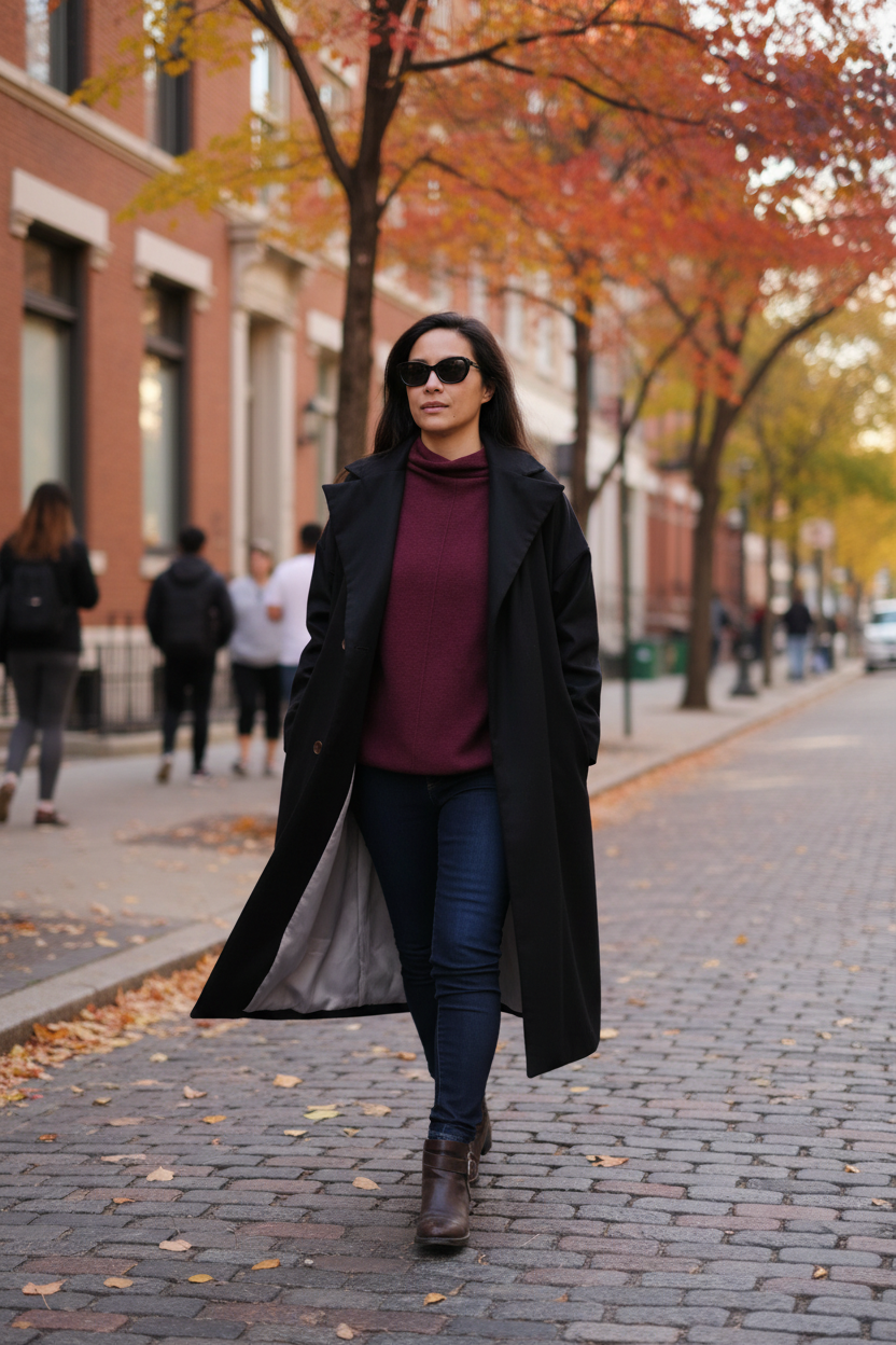 Patron de couture Manteau oversize col tailleur Graine