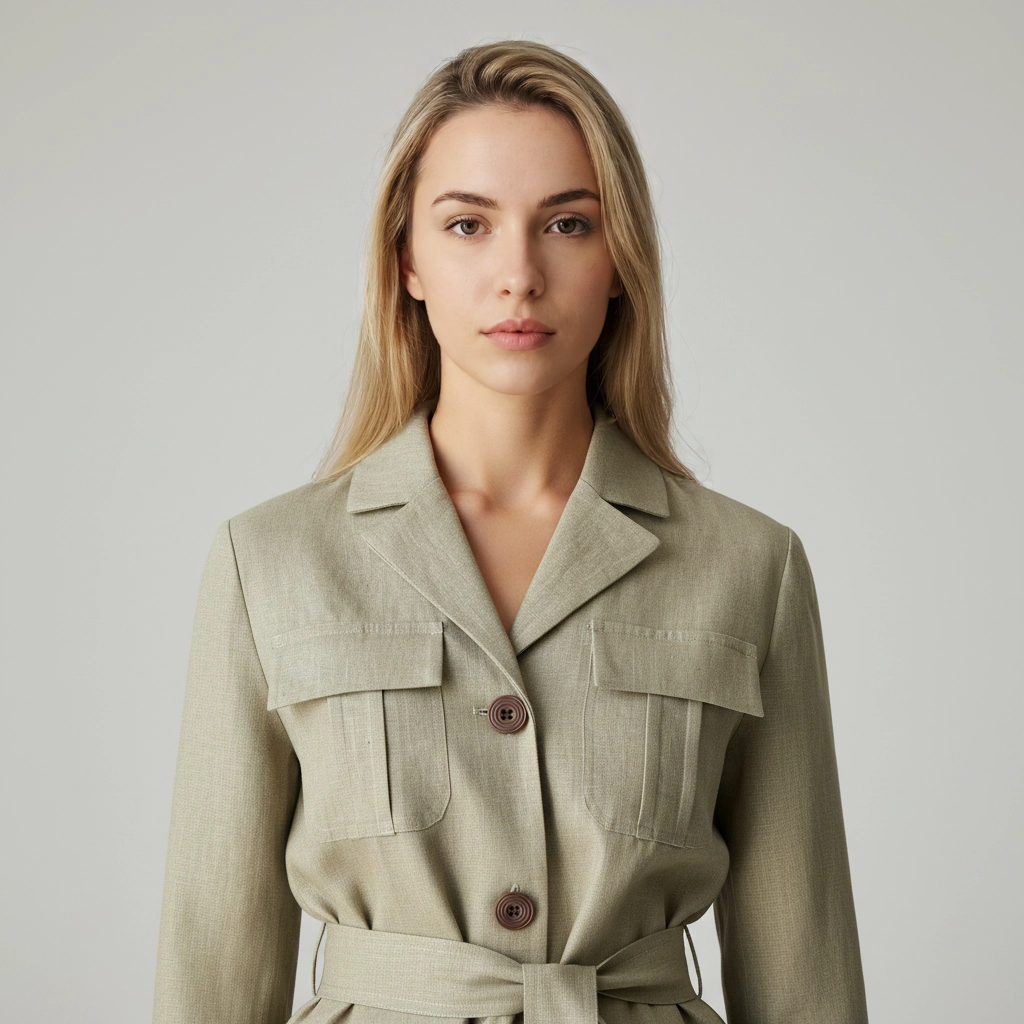 Patron de couture Veste Safari + Tutoriel - 10