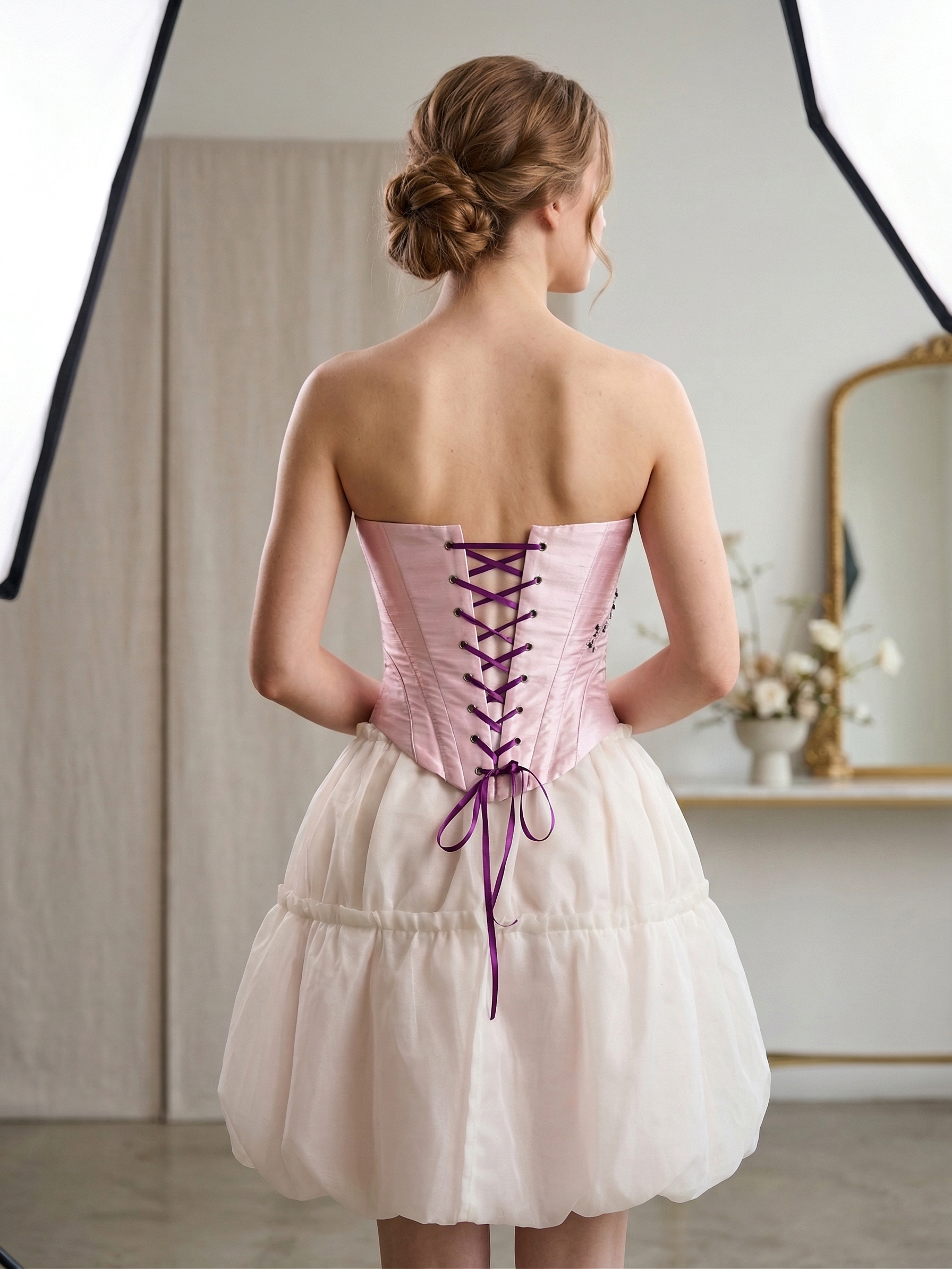 Robe de mariée corsetée Parmamariée