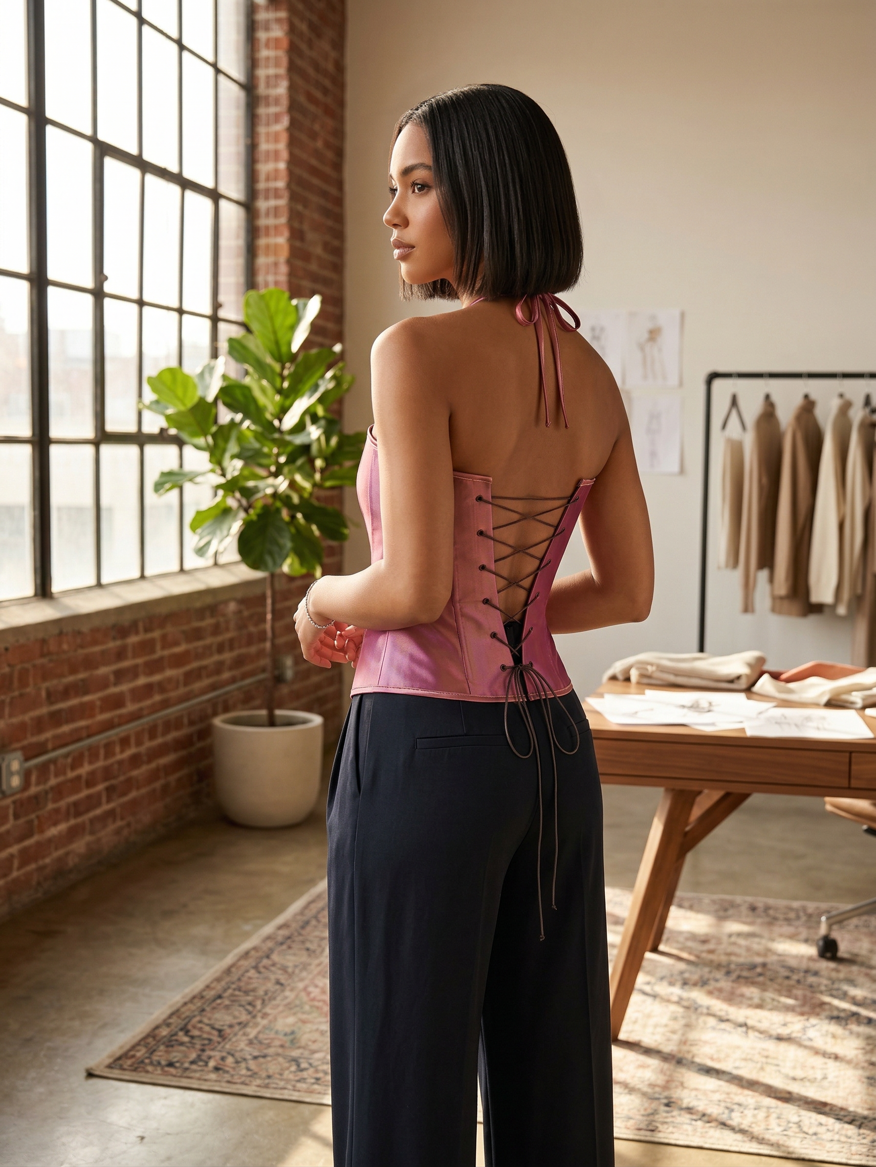 Corset baleiné Lanaparma