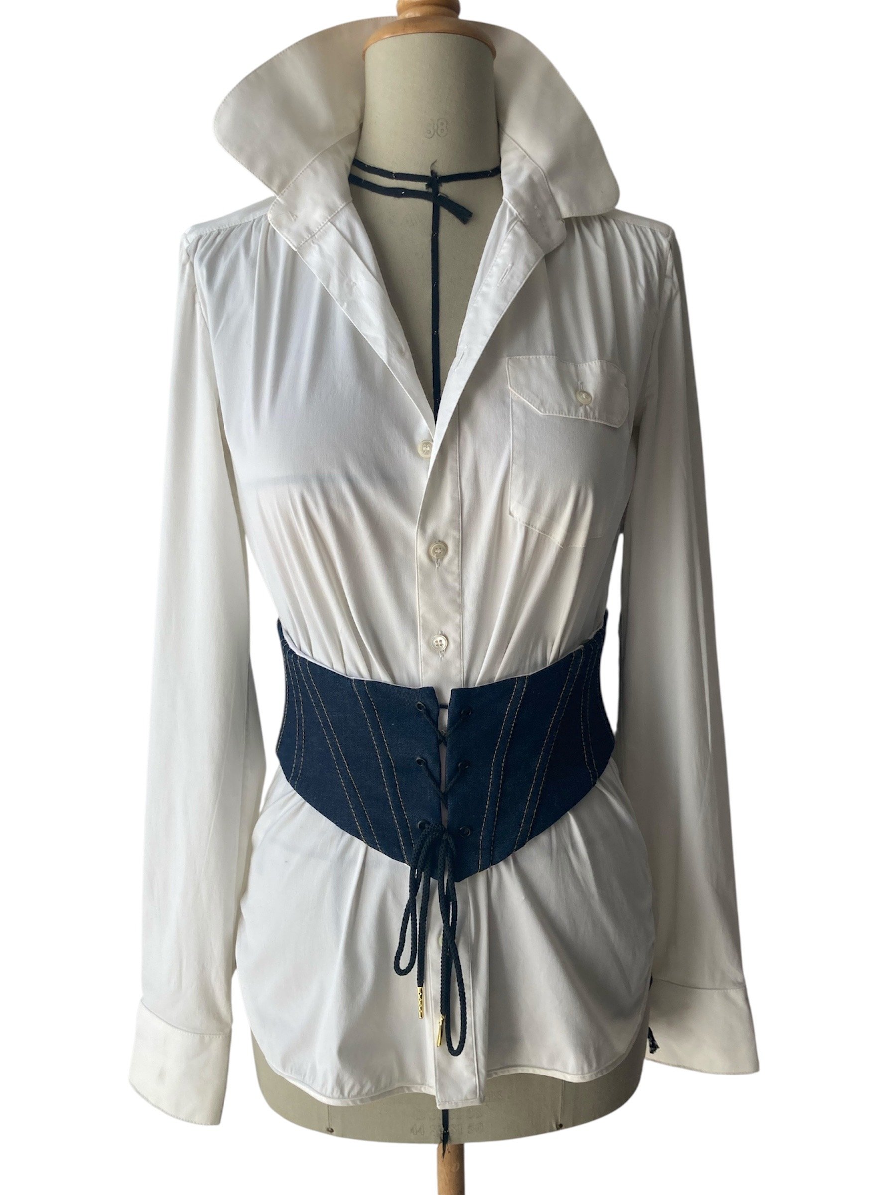 Corset ceinture améthyste jean - 3