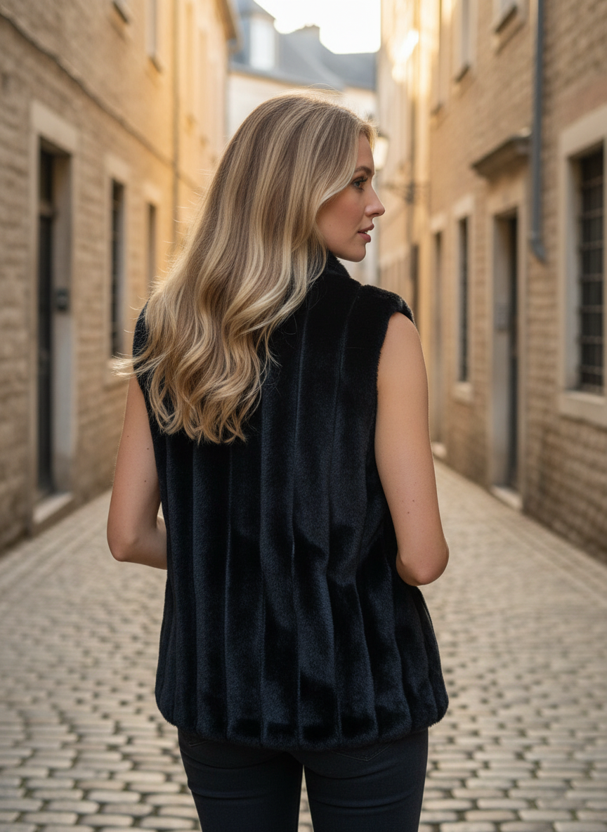 Patron de couture veste Fausse fourrure Clusaz