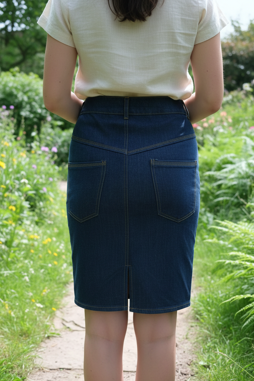PDF Straight skirt pattern - 2