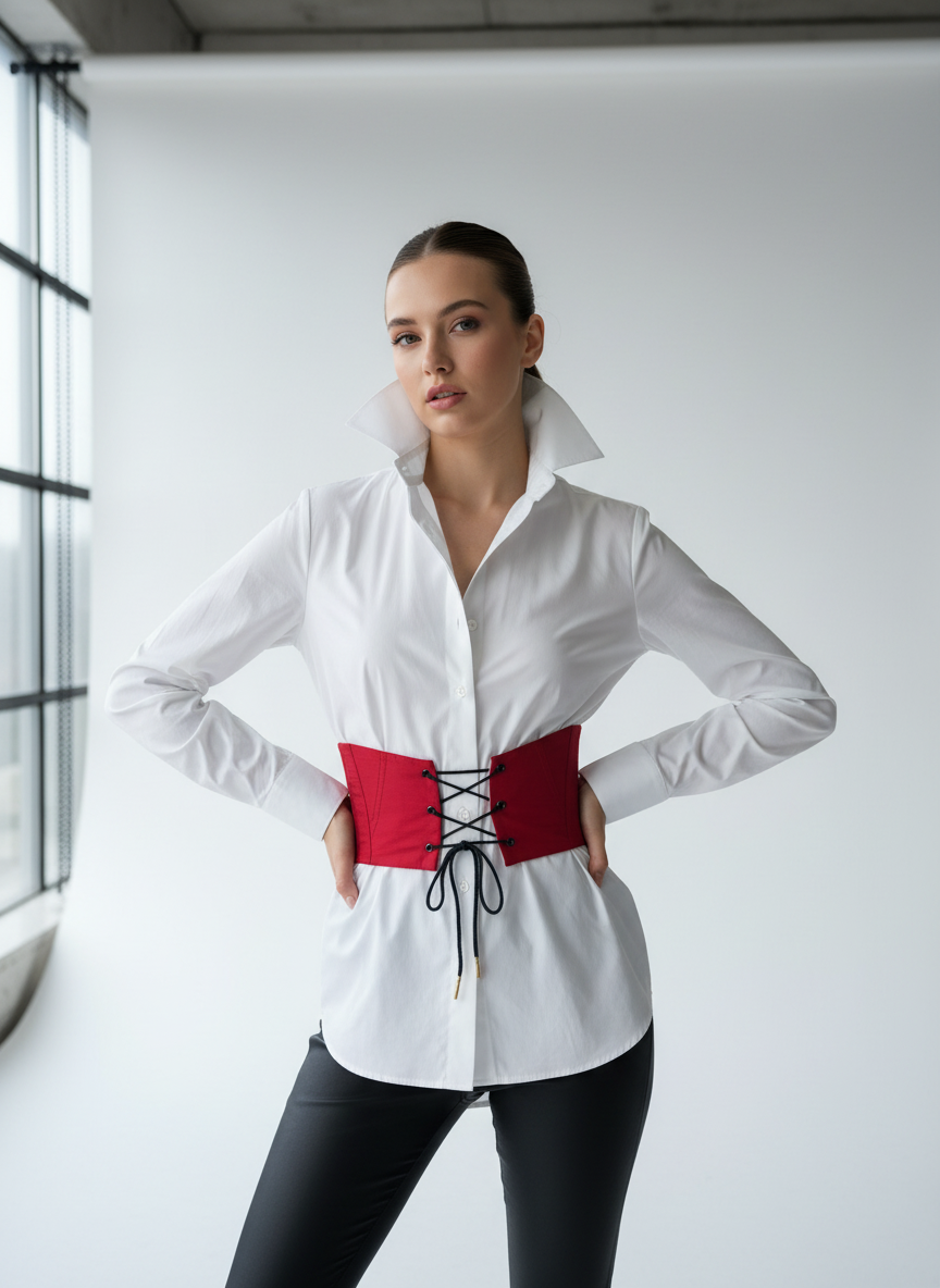 Corset ceinture oprah rouge