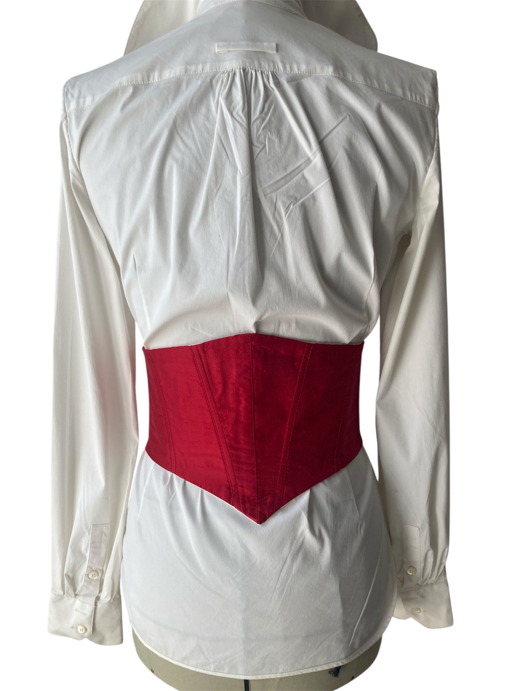 Corset ceinture oprah rouge - 4