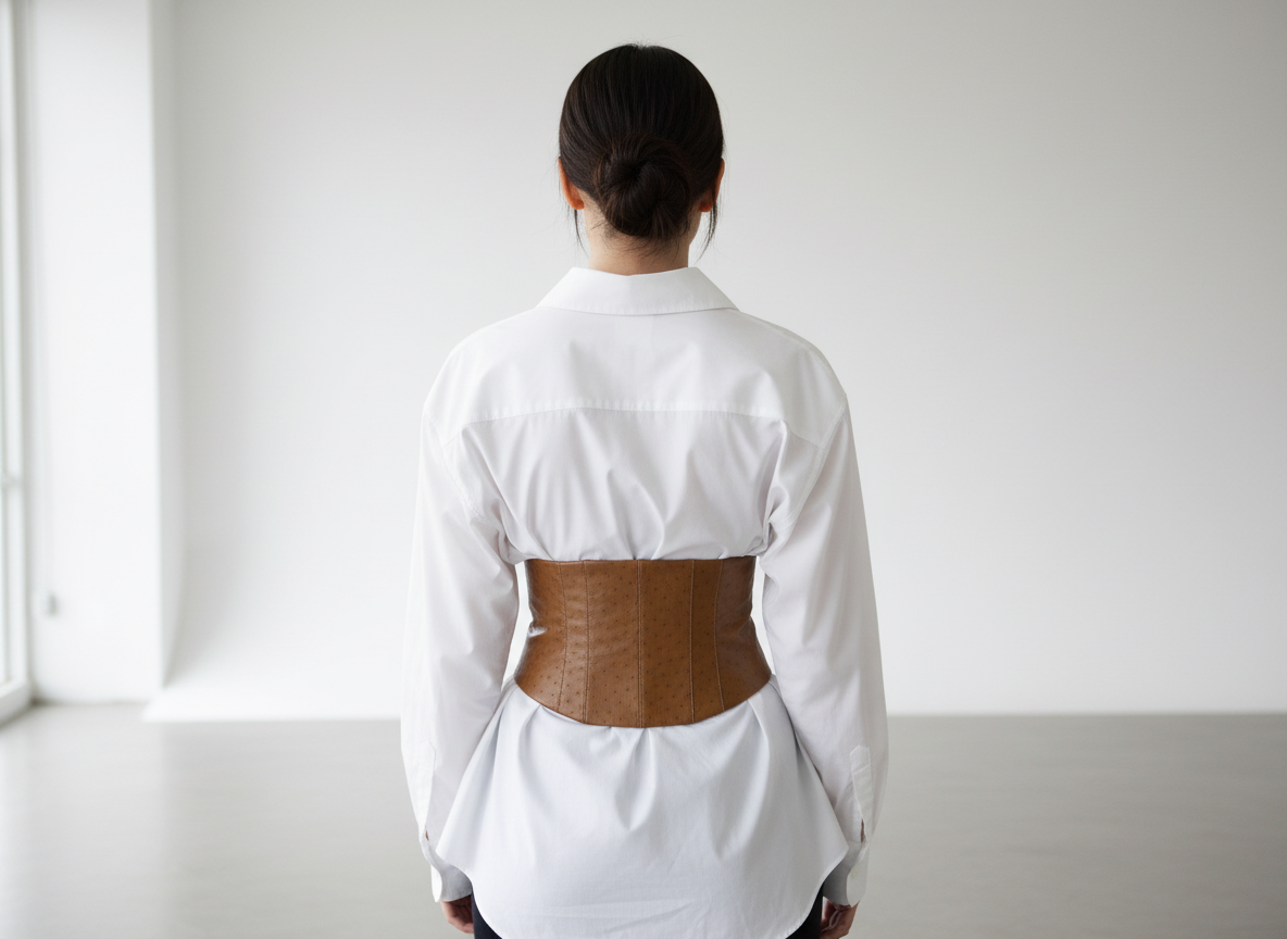 Serre taille Louise beige - 5