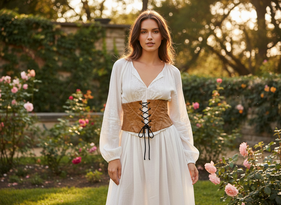 Serre taille Louise beige