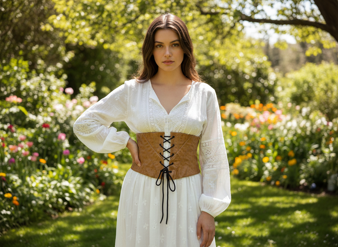 Serre taille Louise beige - 3