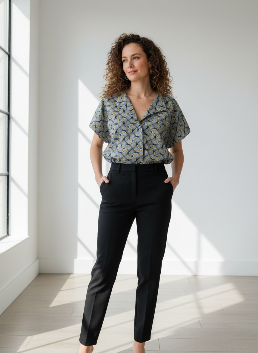 Blouse Anis sewing pattern - 6