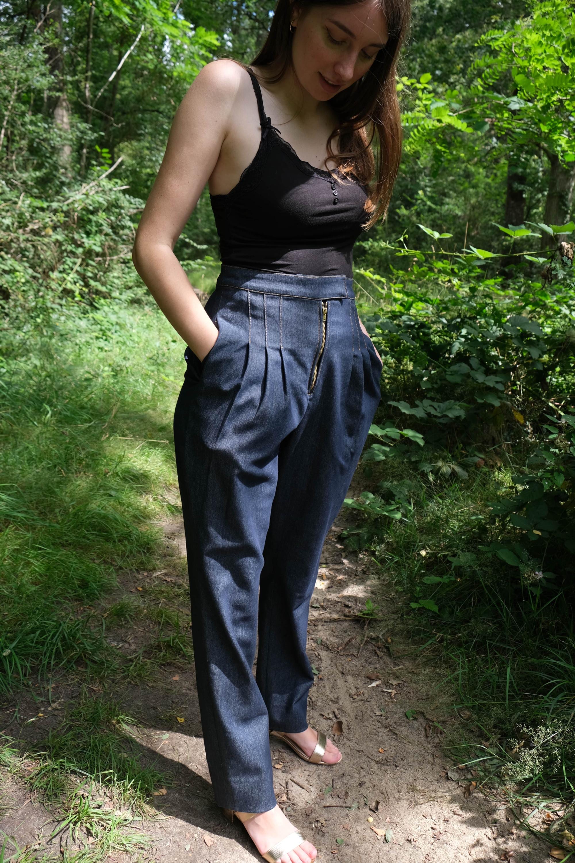 Sewing pattern Pleated pants Bulgarina - 5