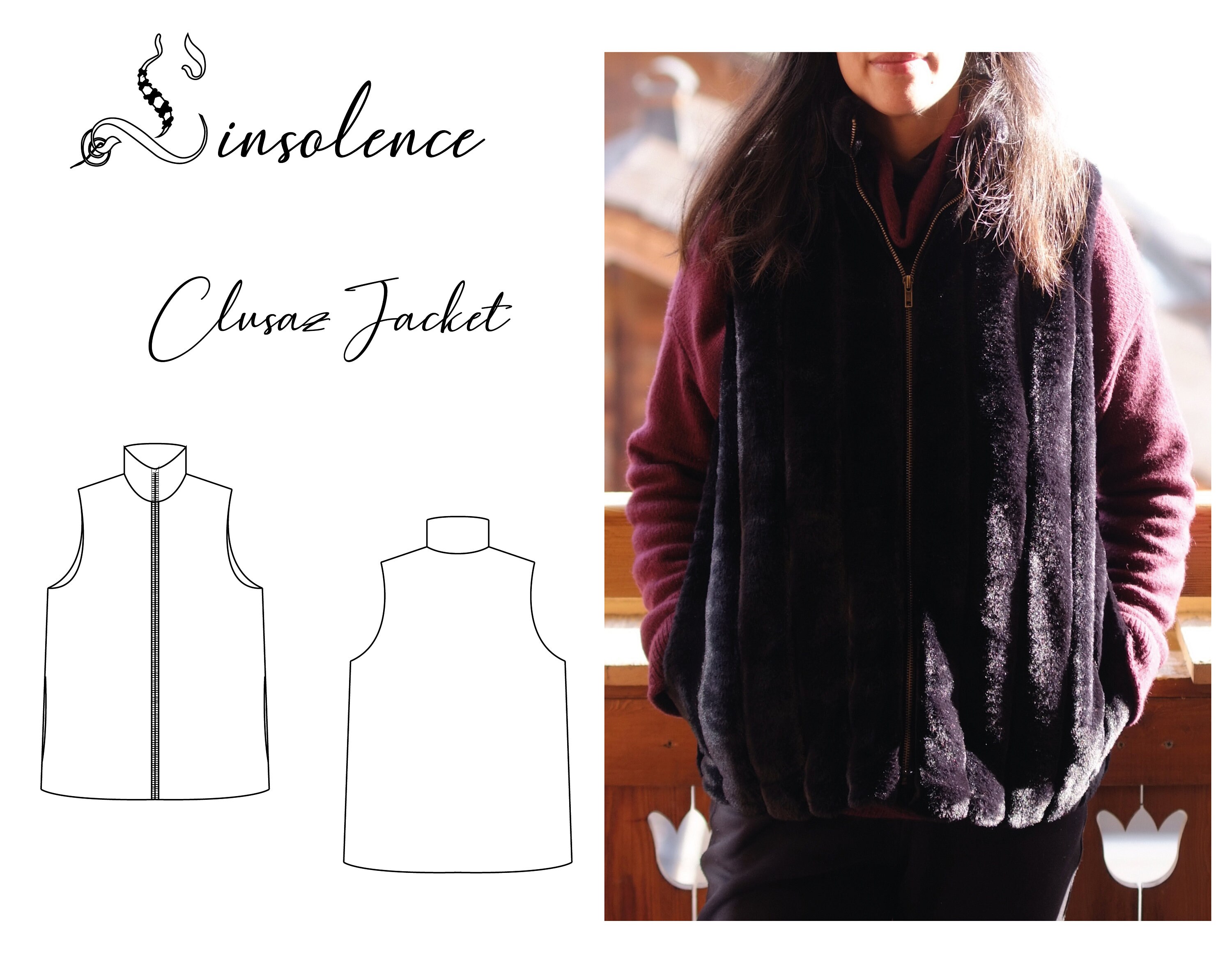 Sewing pattern CLUSAZ Jacket - 8