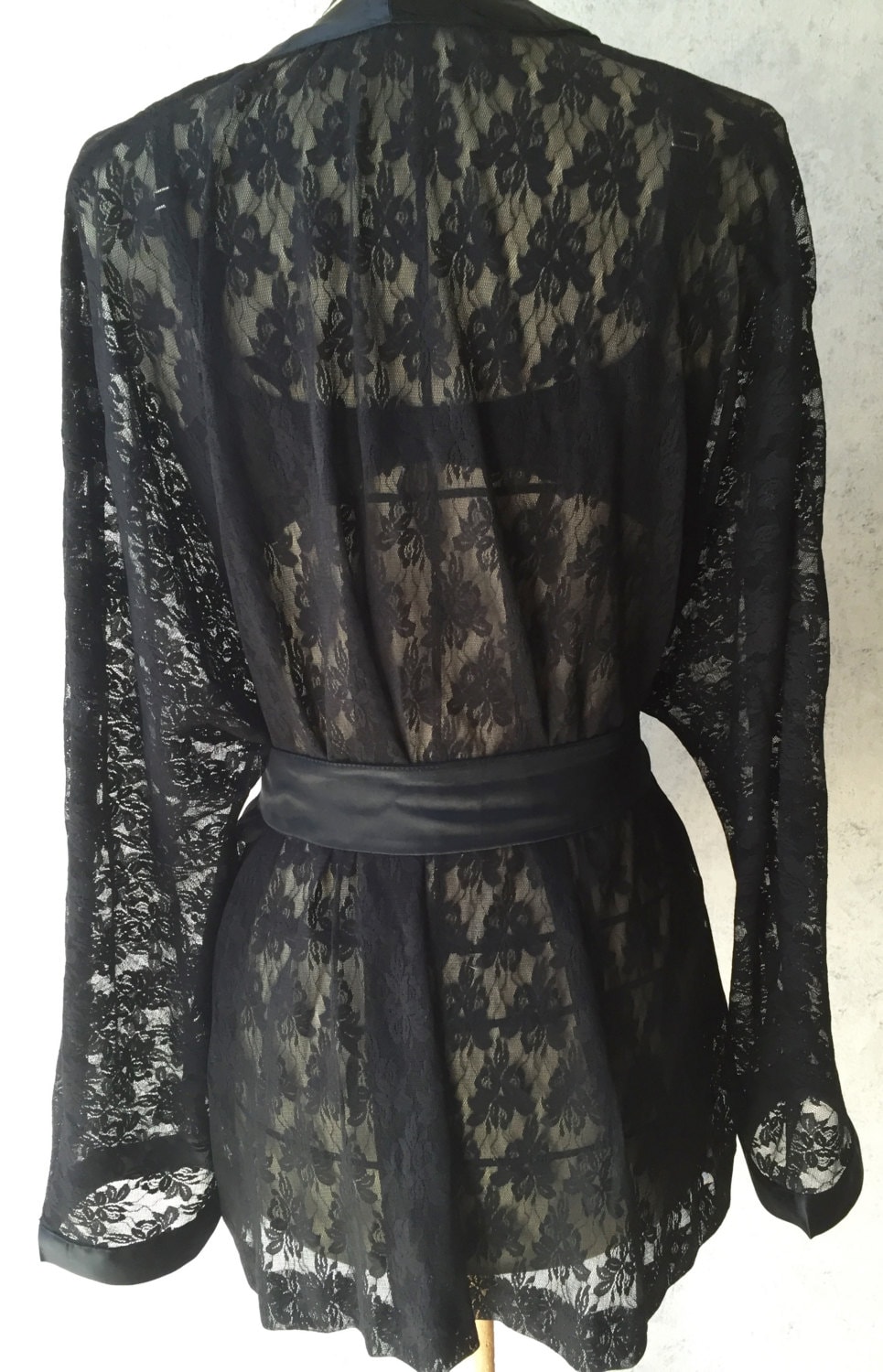 Patron de couture Kimono dentelle lingerie femme - 9