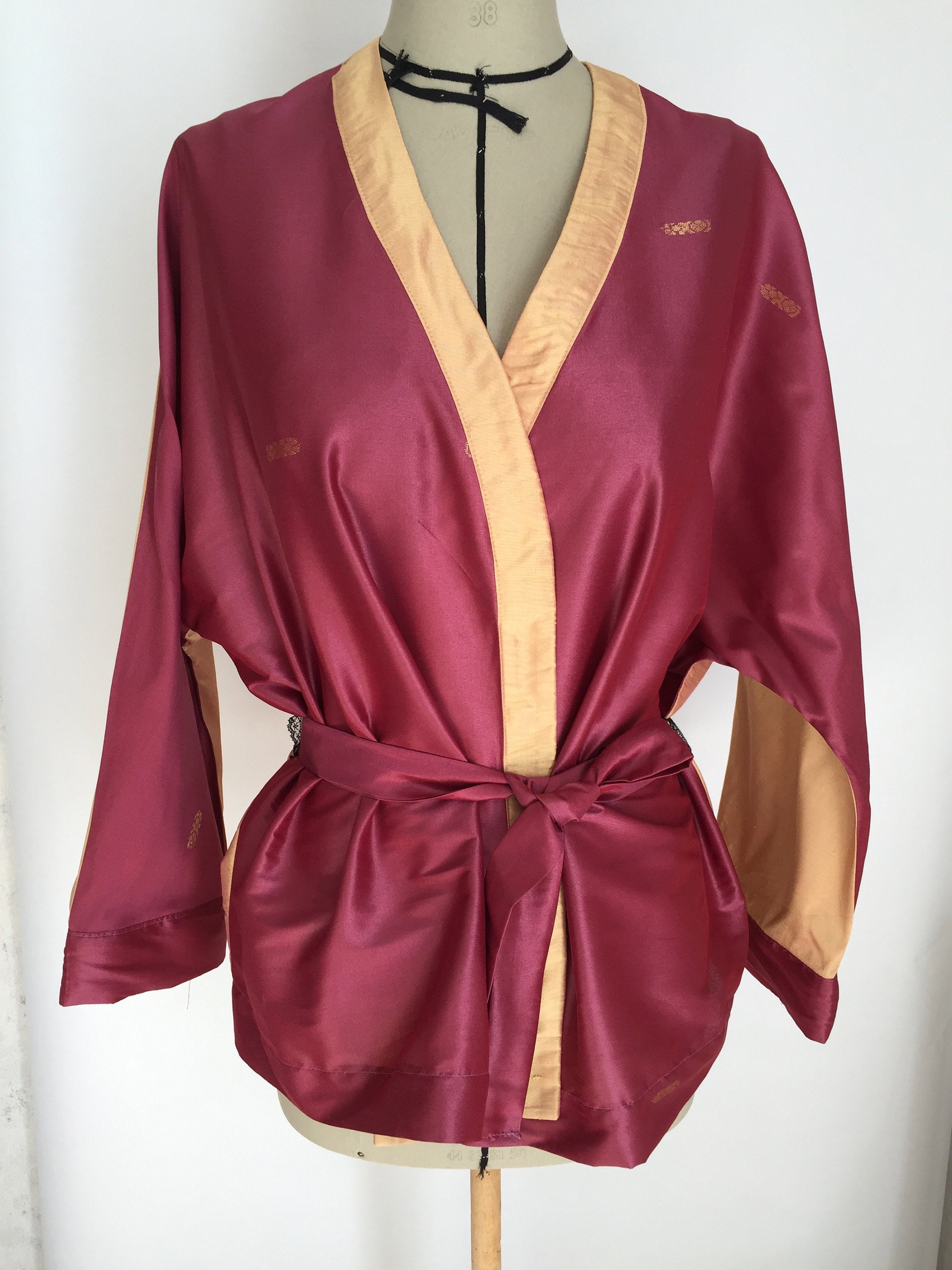 Patron de couture Kimono dentelle lingerie femme - 11