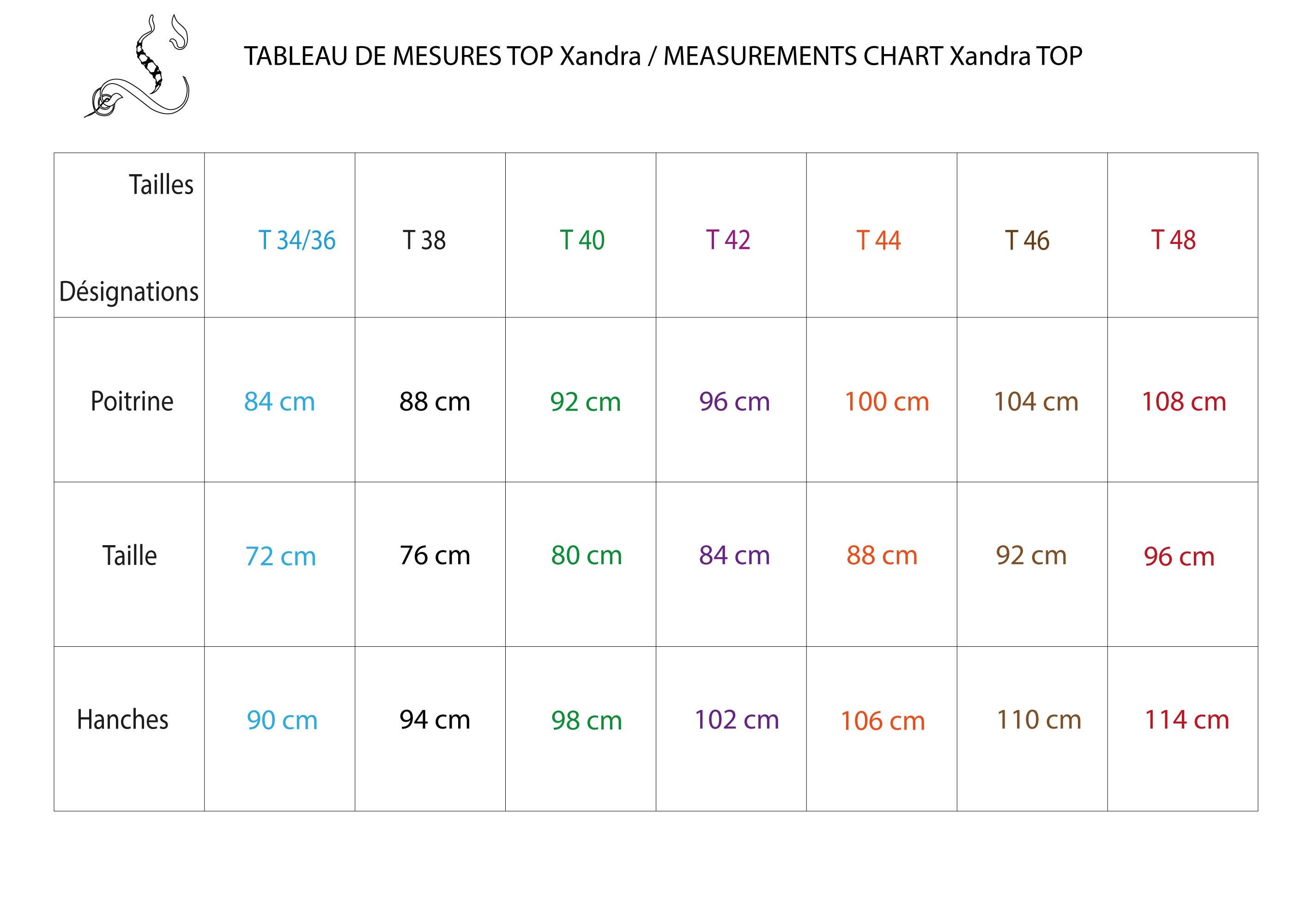 Patron de couture Top Xandra - 12