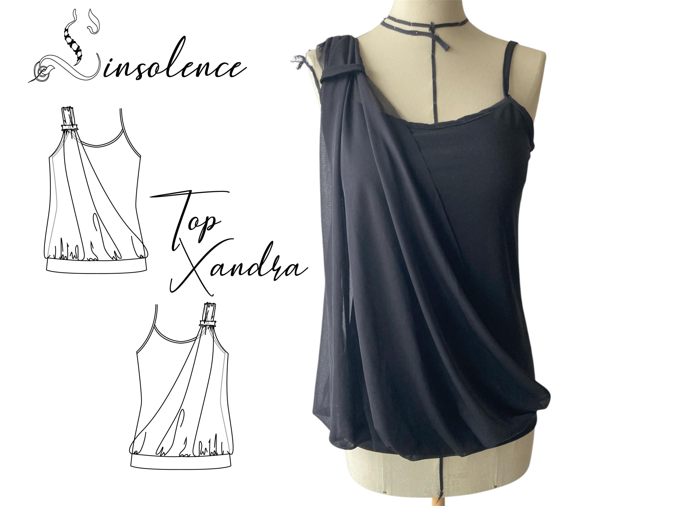 Patron de couture Top Xandra - 9