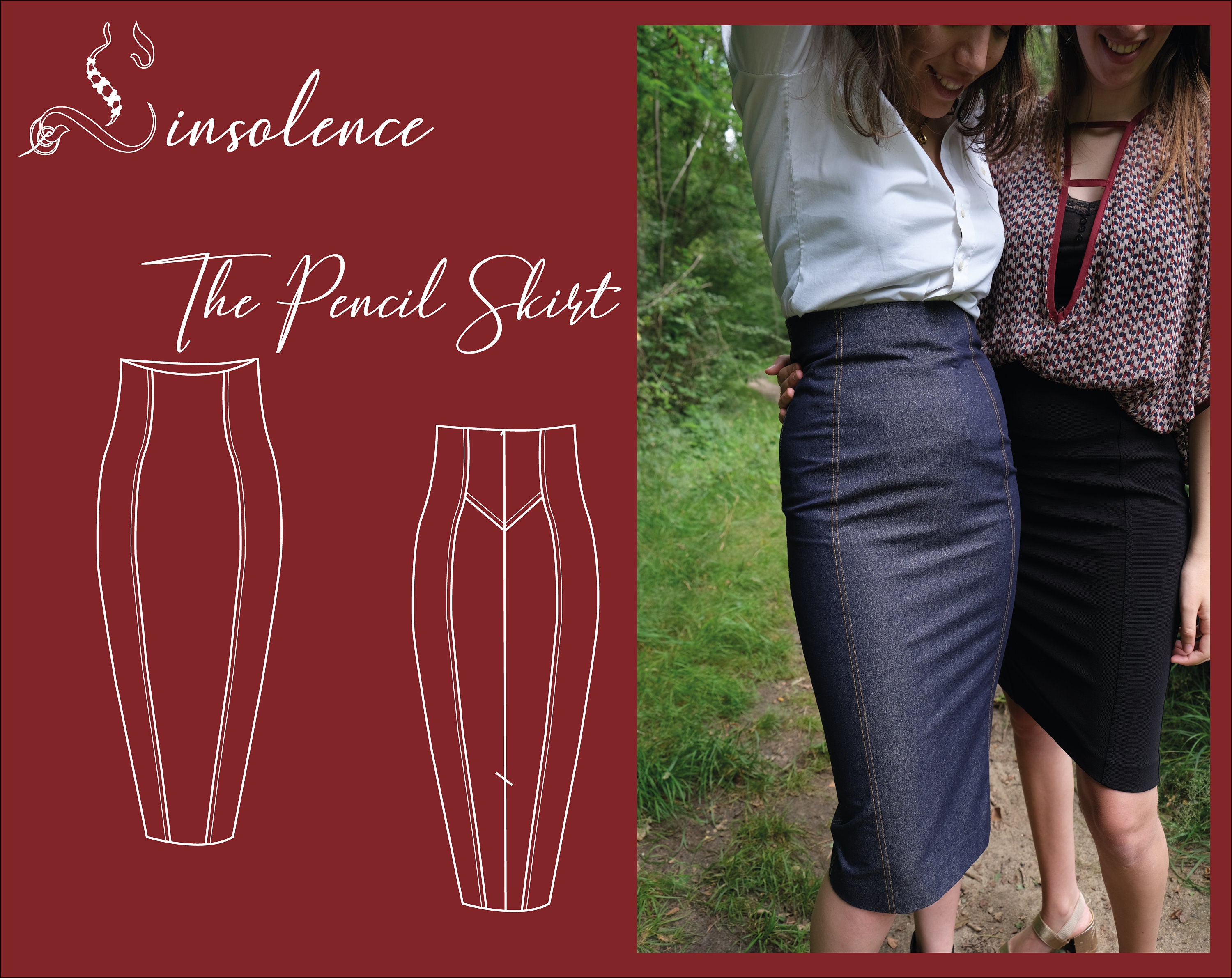 Pencil skirt pattern - 3