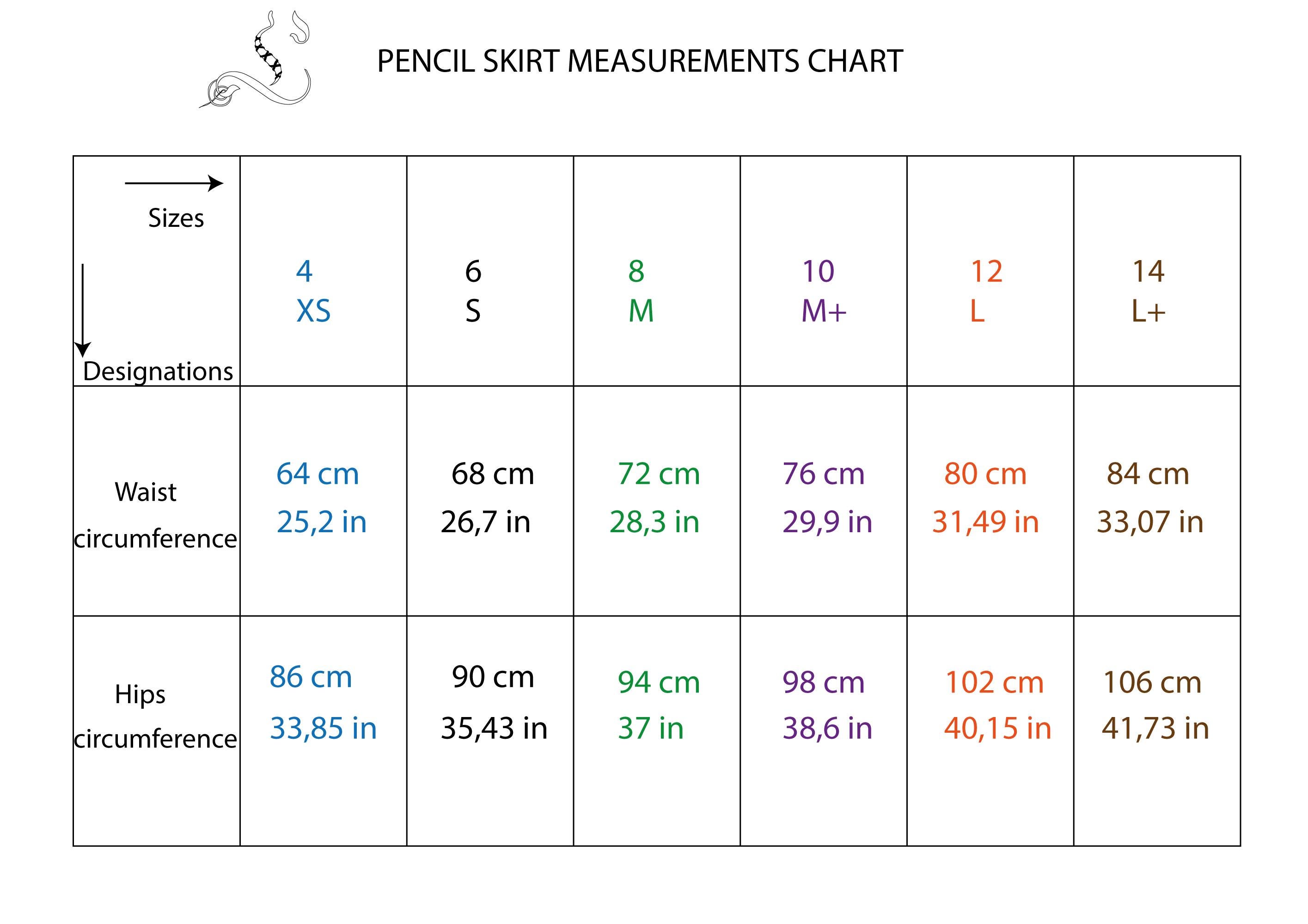 Pencil skirt pattern - 9