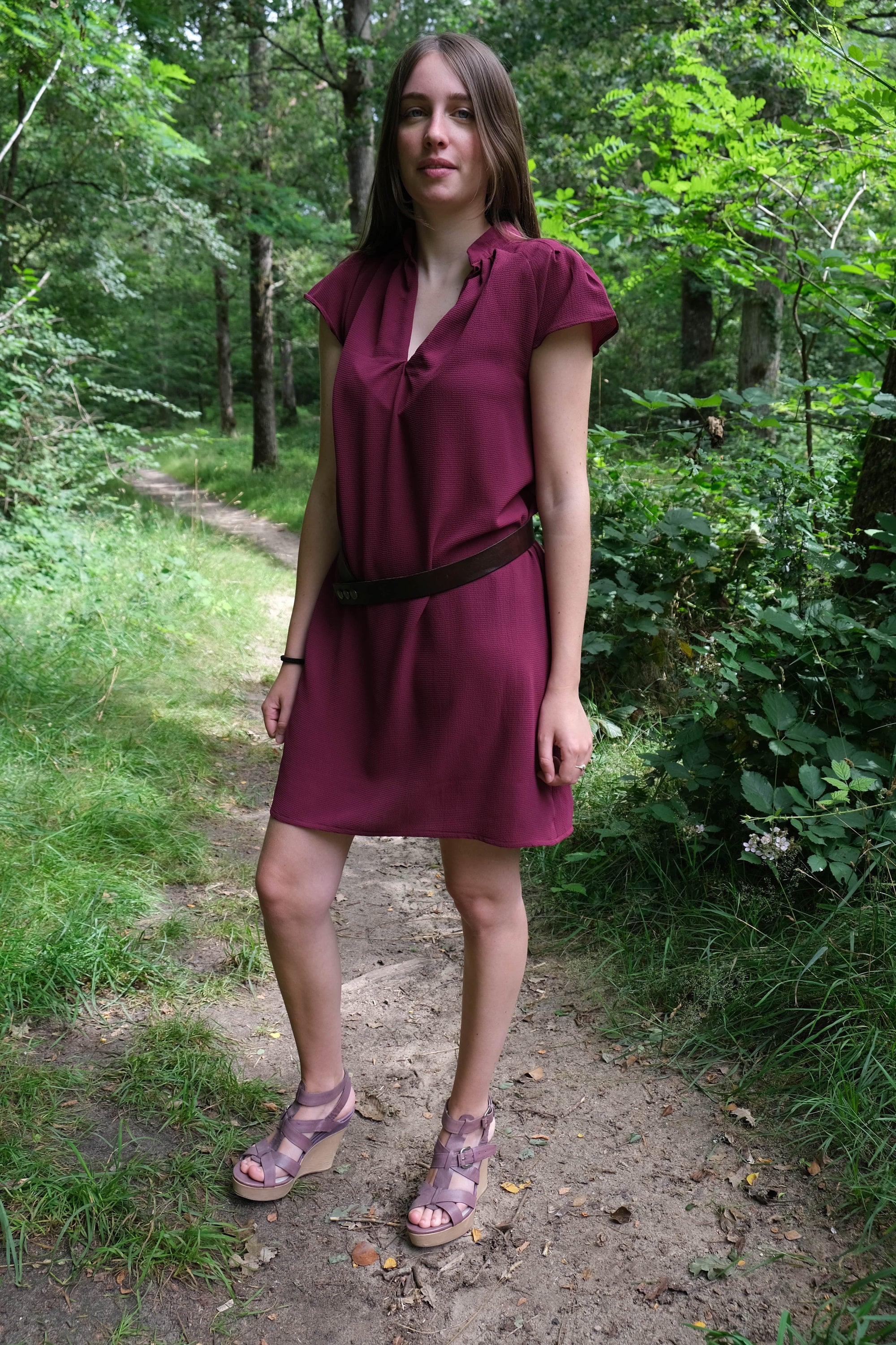 Sewing pattern dress H