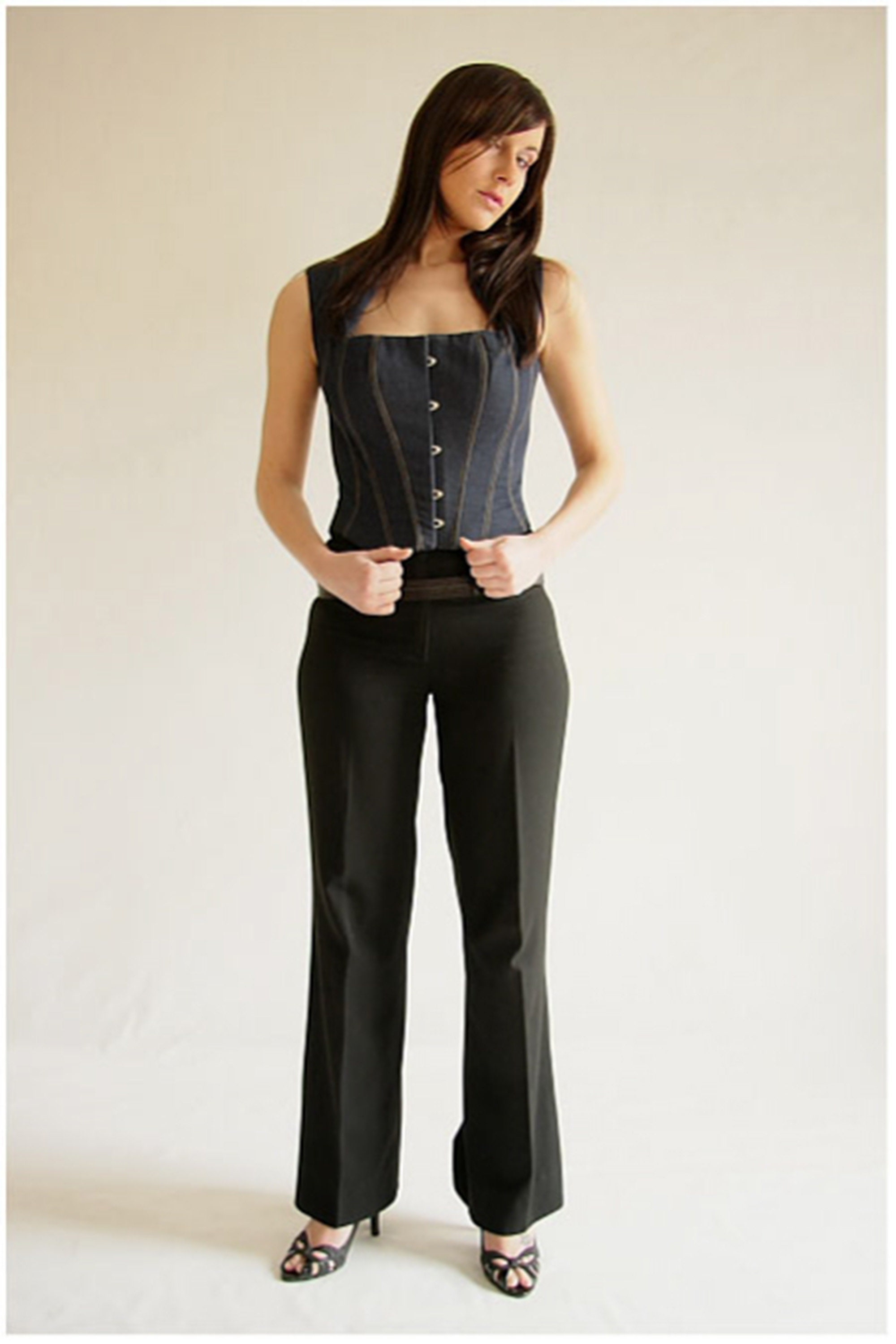 Corset Catherine avec busc devant