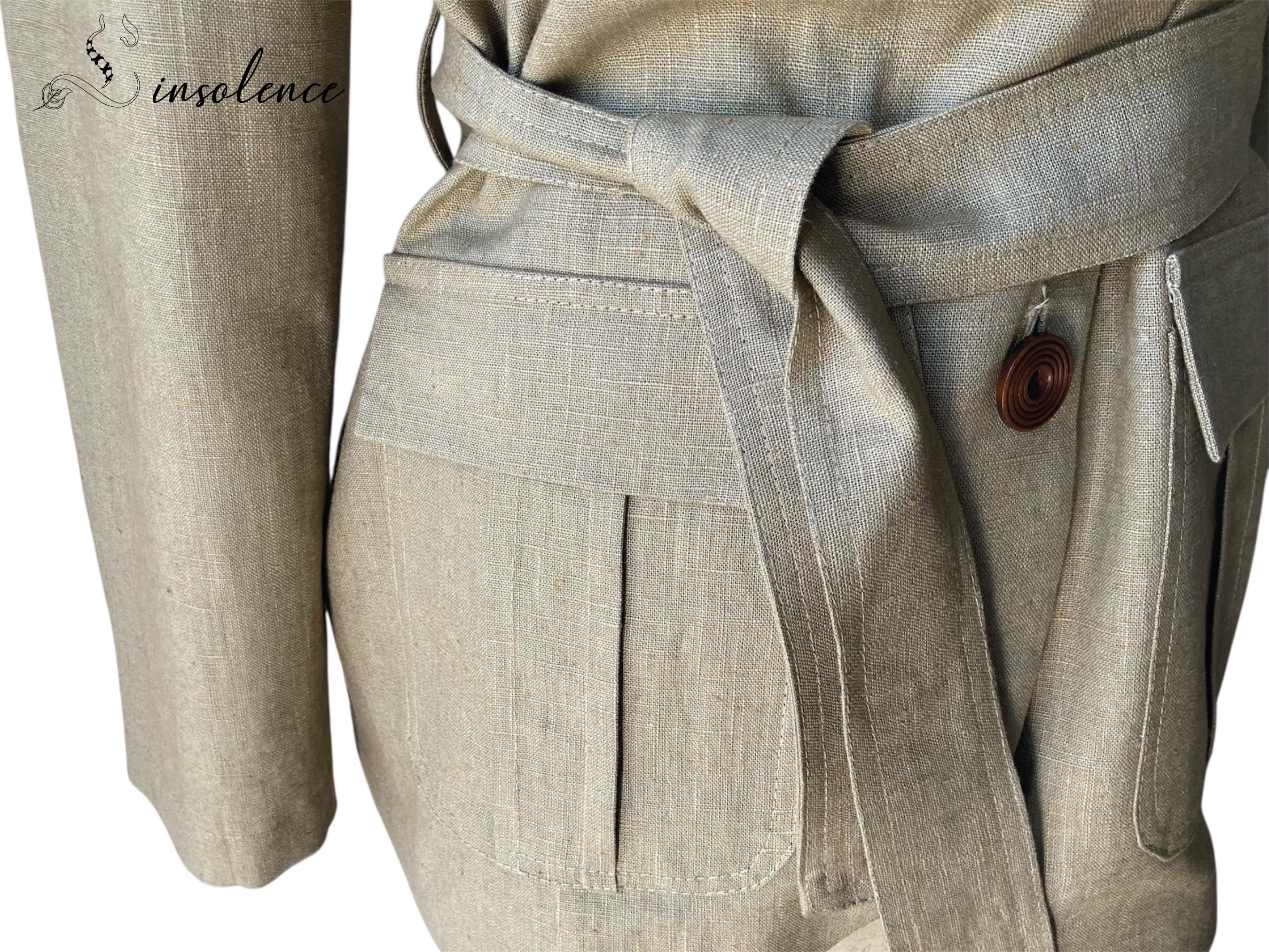 Patron de couture Veste Safari + Tutoriel - 8