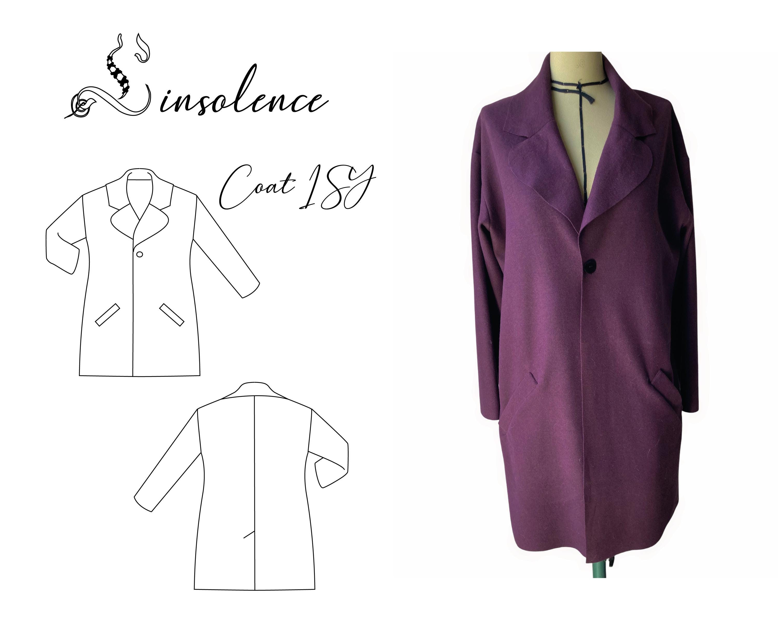 Sewing pattern Coat Isy - 10