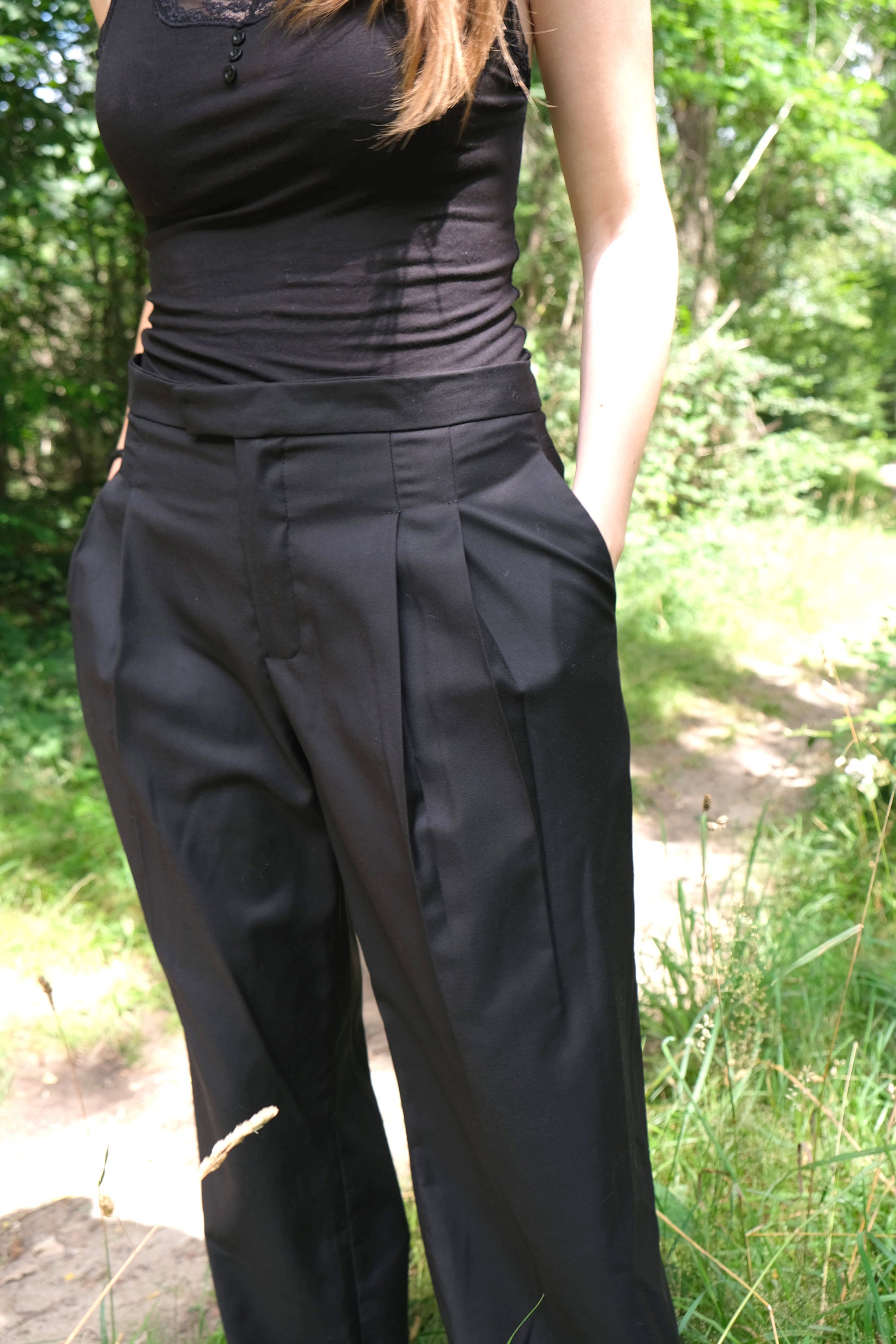 Sewing pattern Large pants Newton - 9