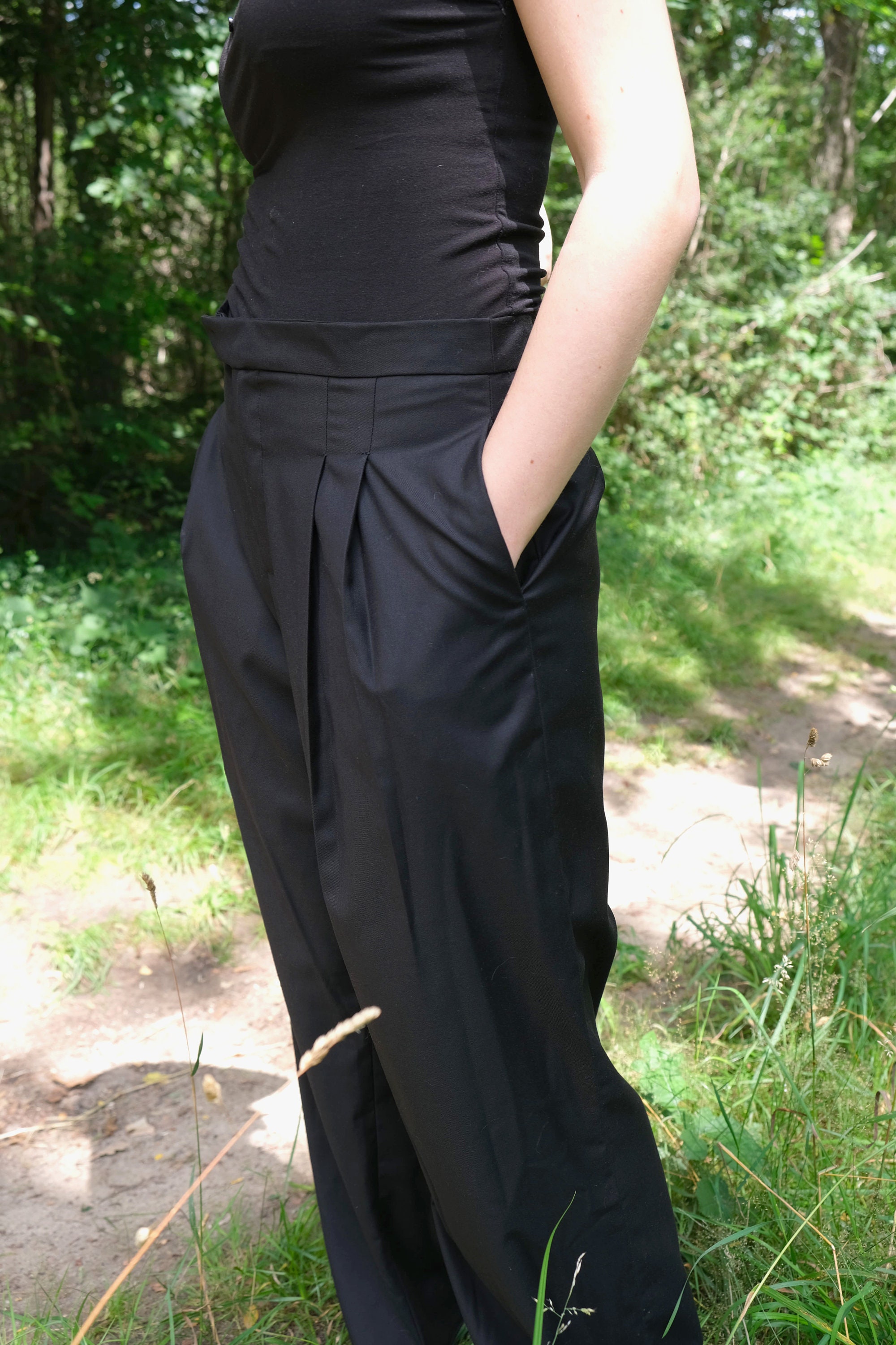 Sewing pattern Large pants Newton - 10