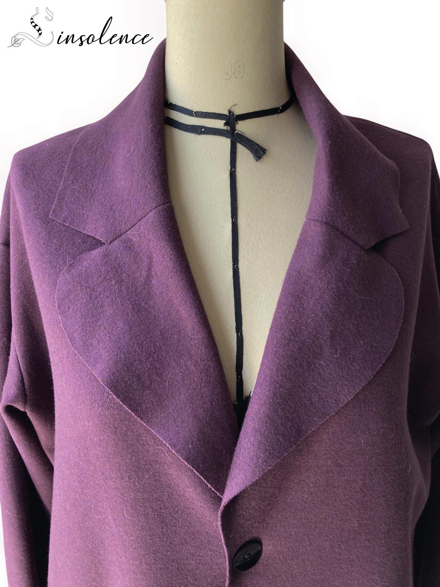 Patron de couture Manteau Isy col tailleur sans doublure - 8