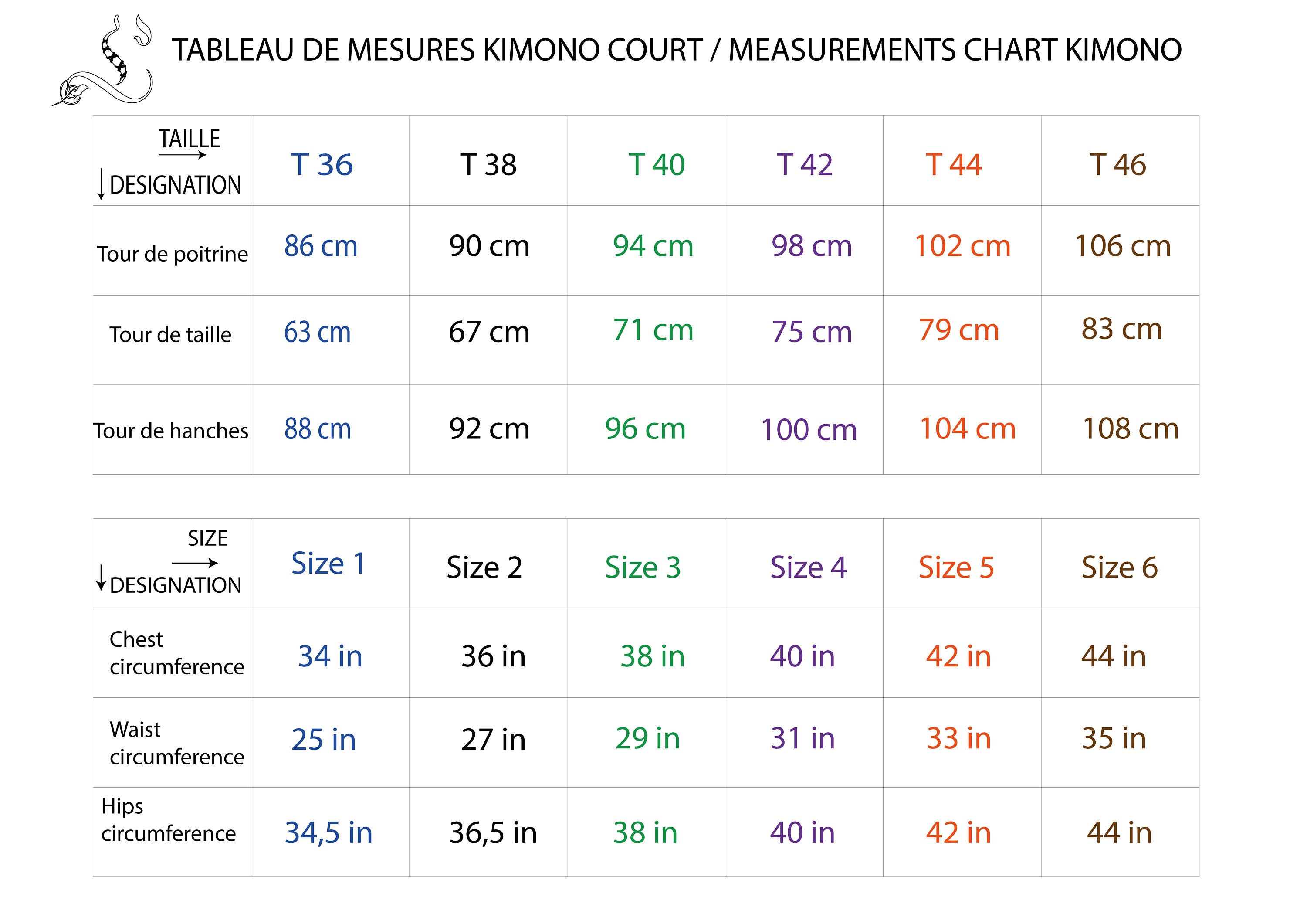 Patron de couture Kimono femme - 10