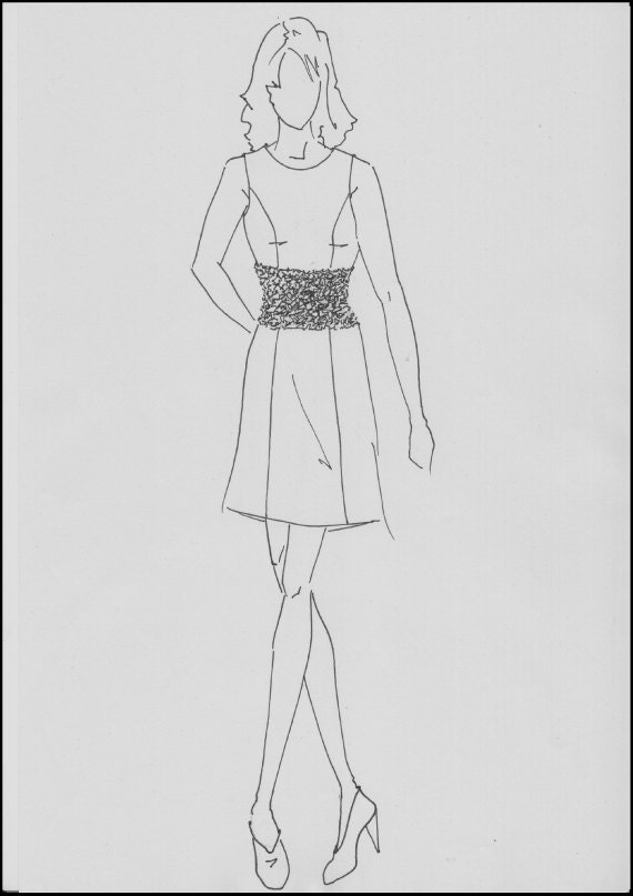 Patron de couture Robe chasuble - 5