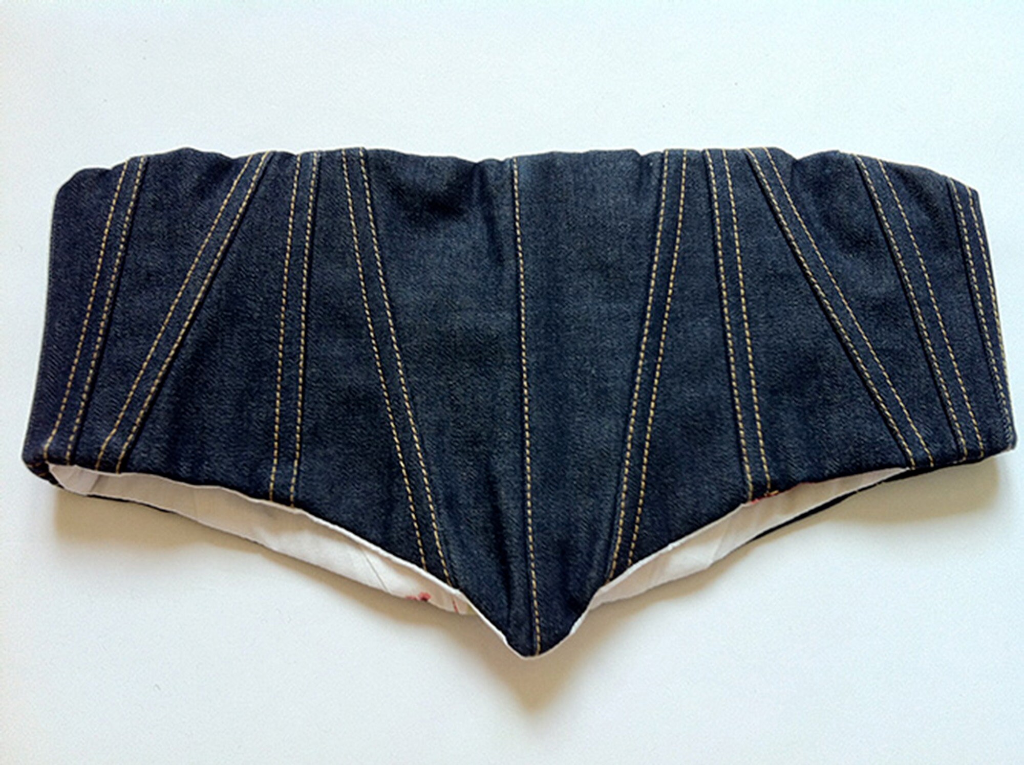 Corset ceinture améthyste jean - 7