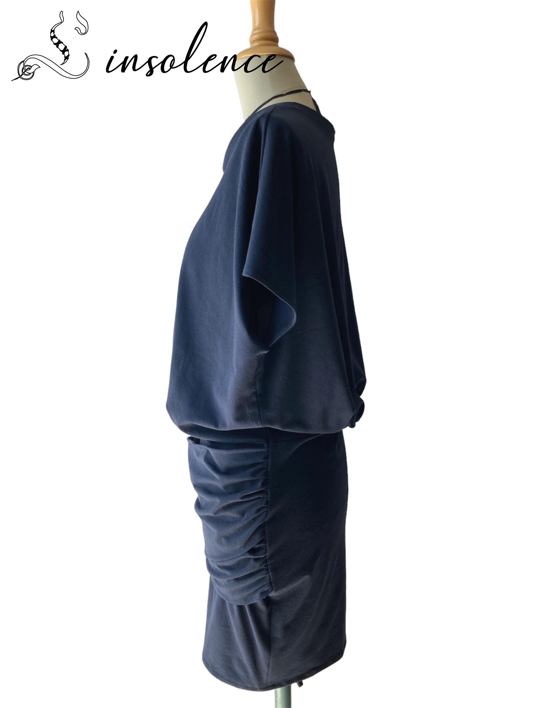 Robe manche chauve souris Axel - 5