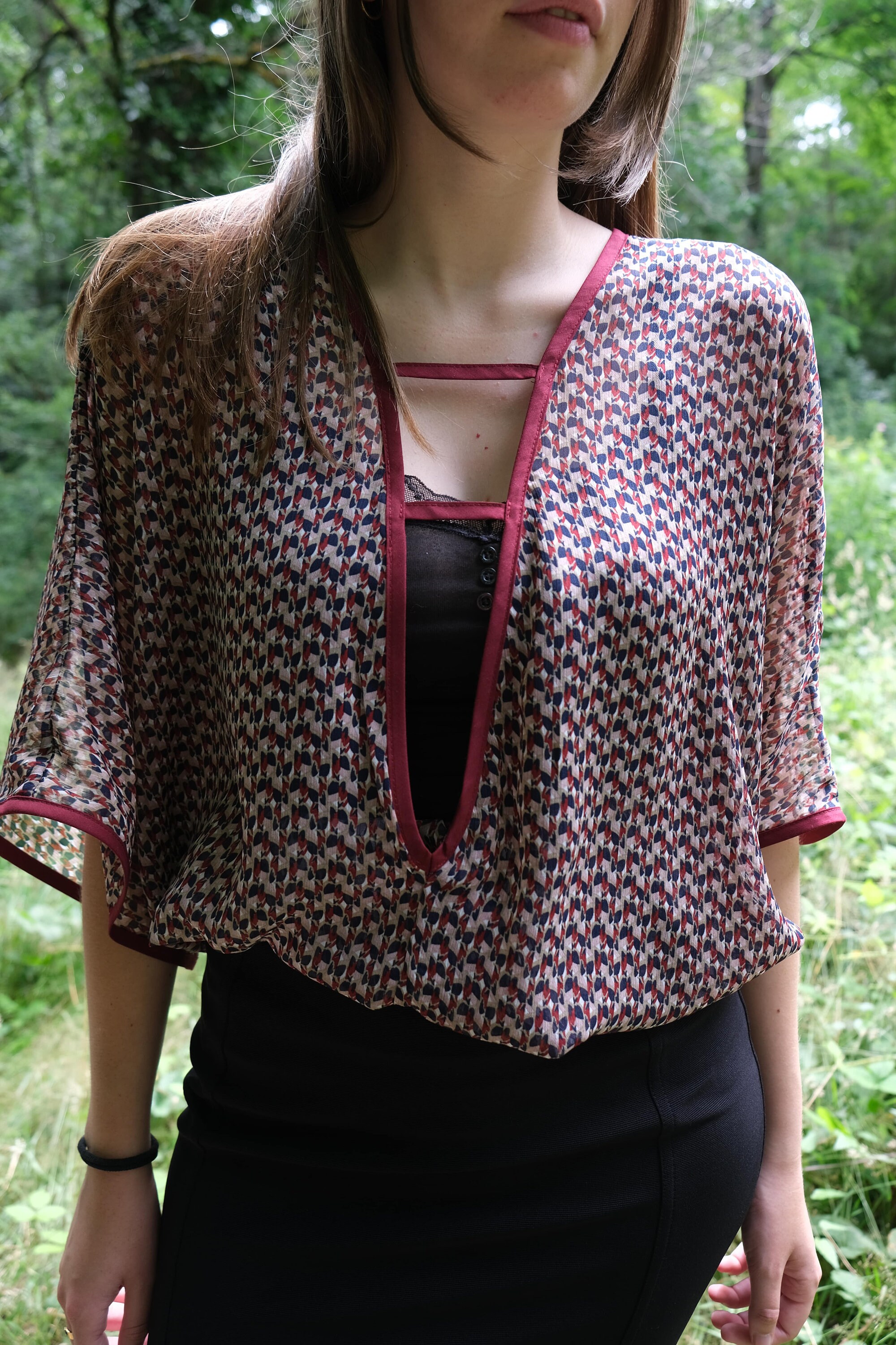 Blouse Jasmin short dolman sleeve top - 7