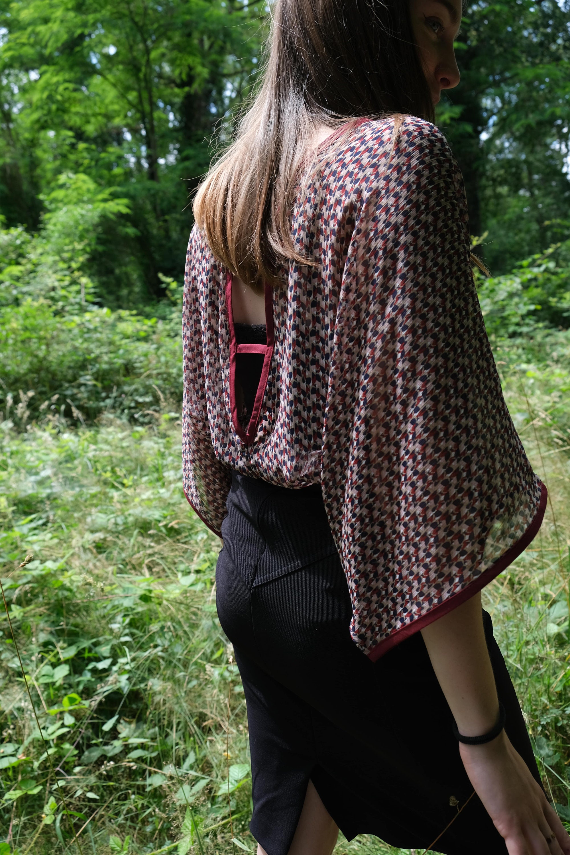 Blouse Jasmin short dolman sleeve top - 11