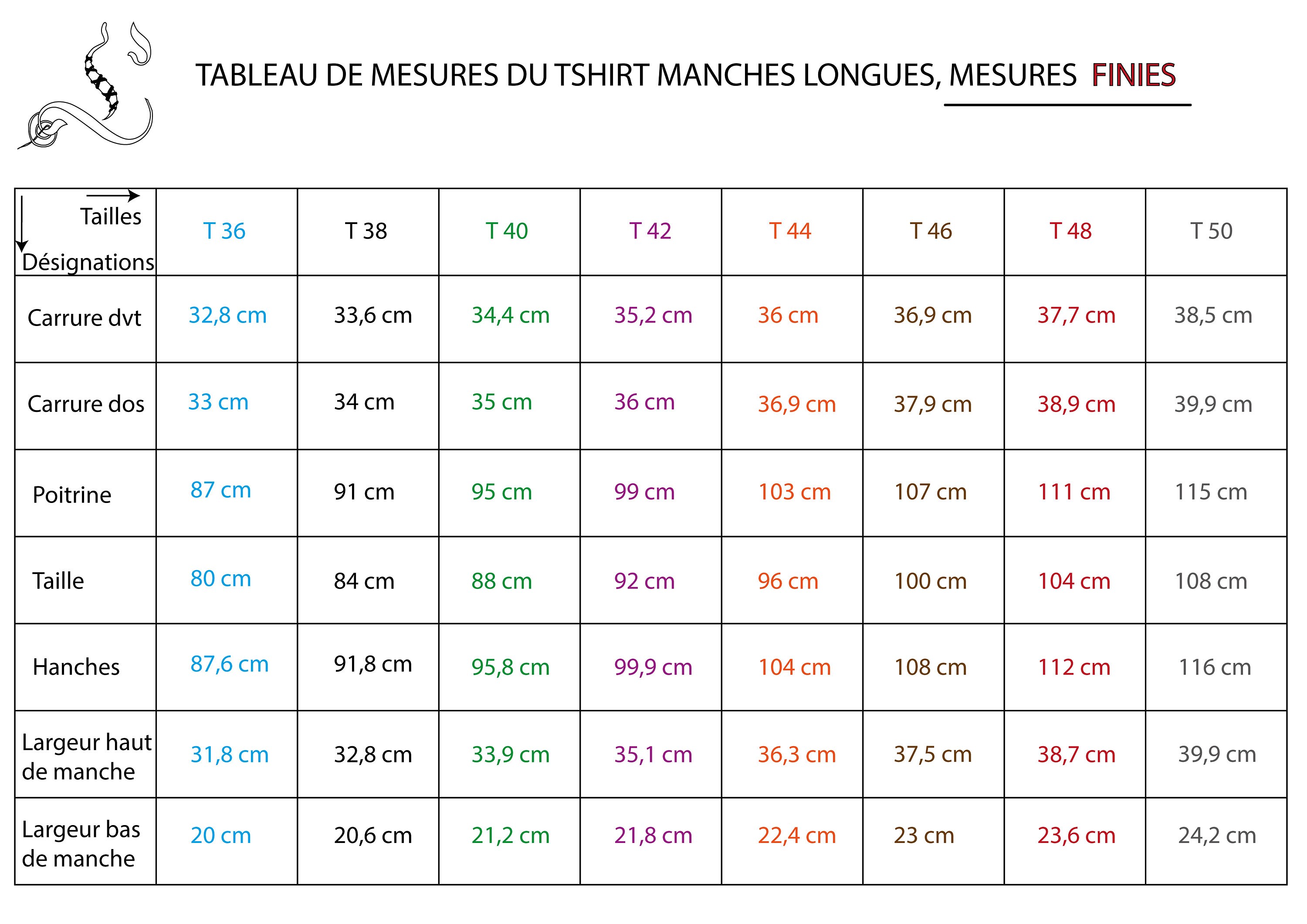 T shirt Manches longues avec trou pour pouce apparent - 12