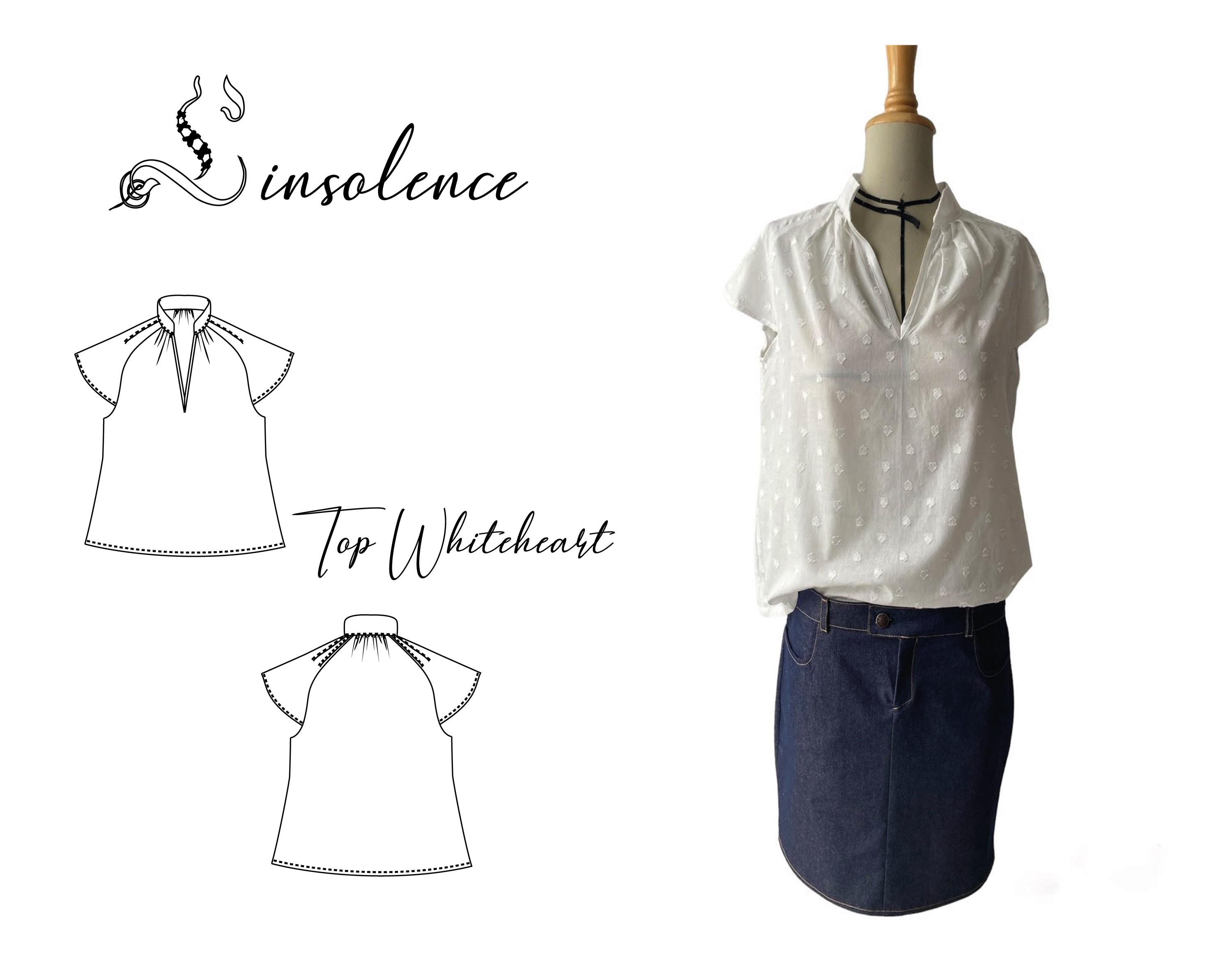 Top sewing pattern Whiteheart - 7