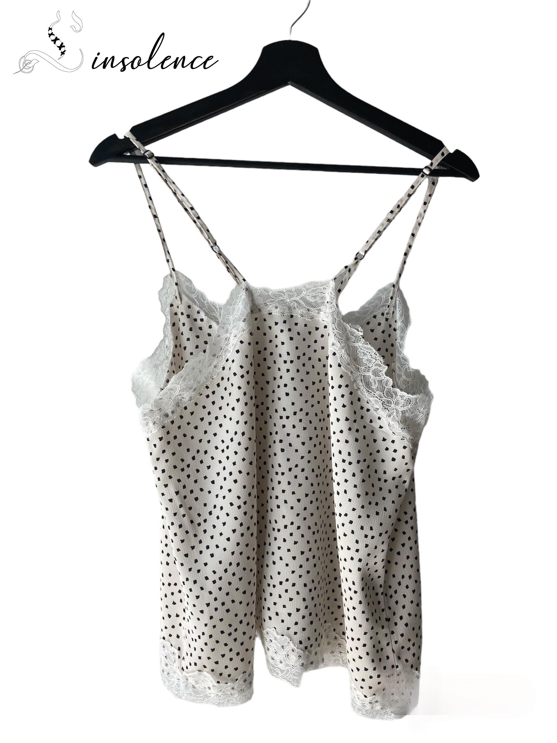 Top Caraco en satin - 9