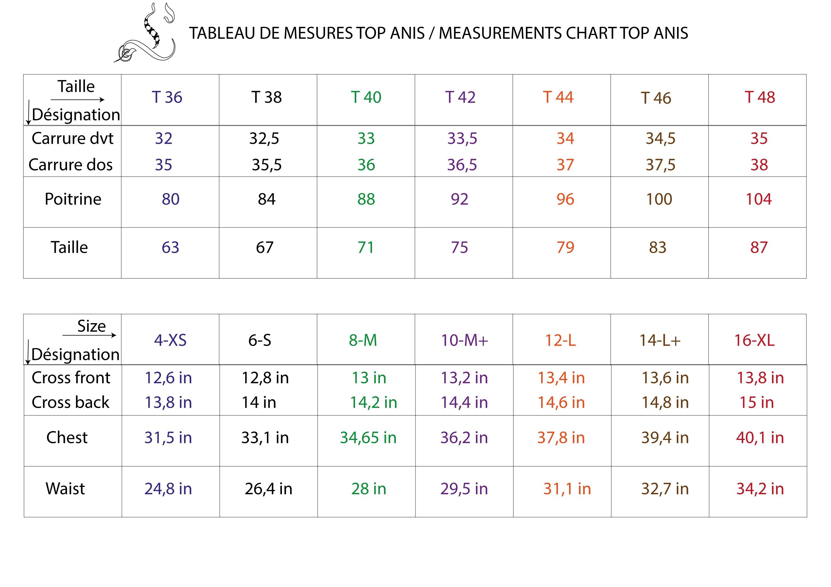 Blouse Anis sewing pattern - 13
