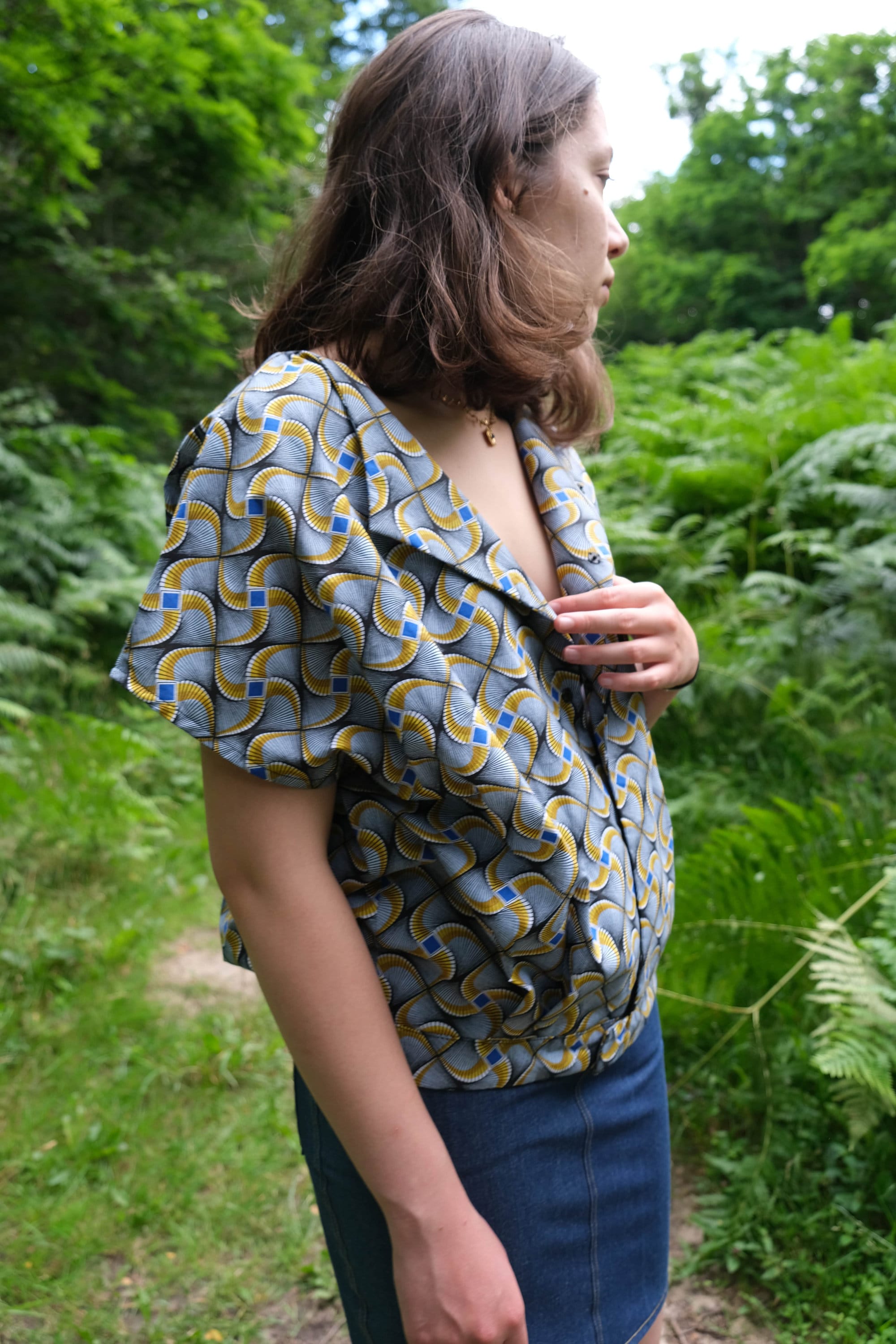 Blouse Anis sewing pattern - 9