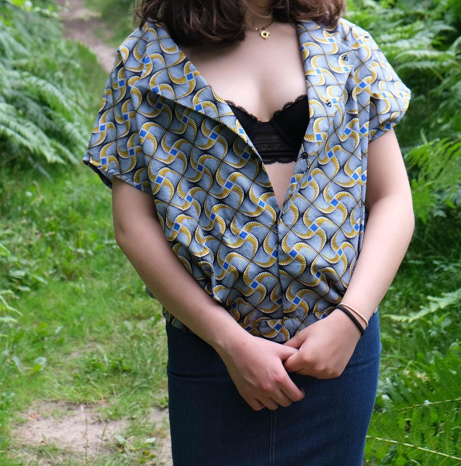Blouse Anis sewing pattern